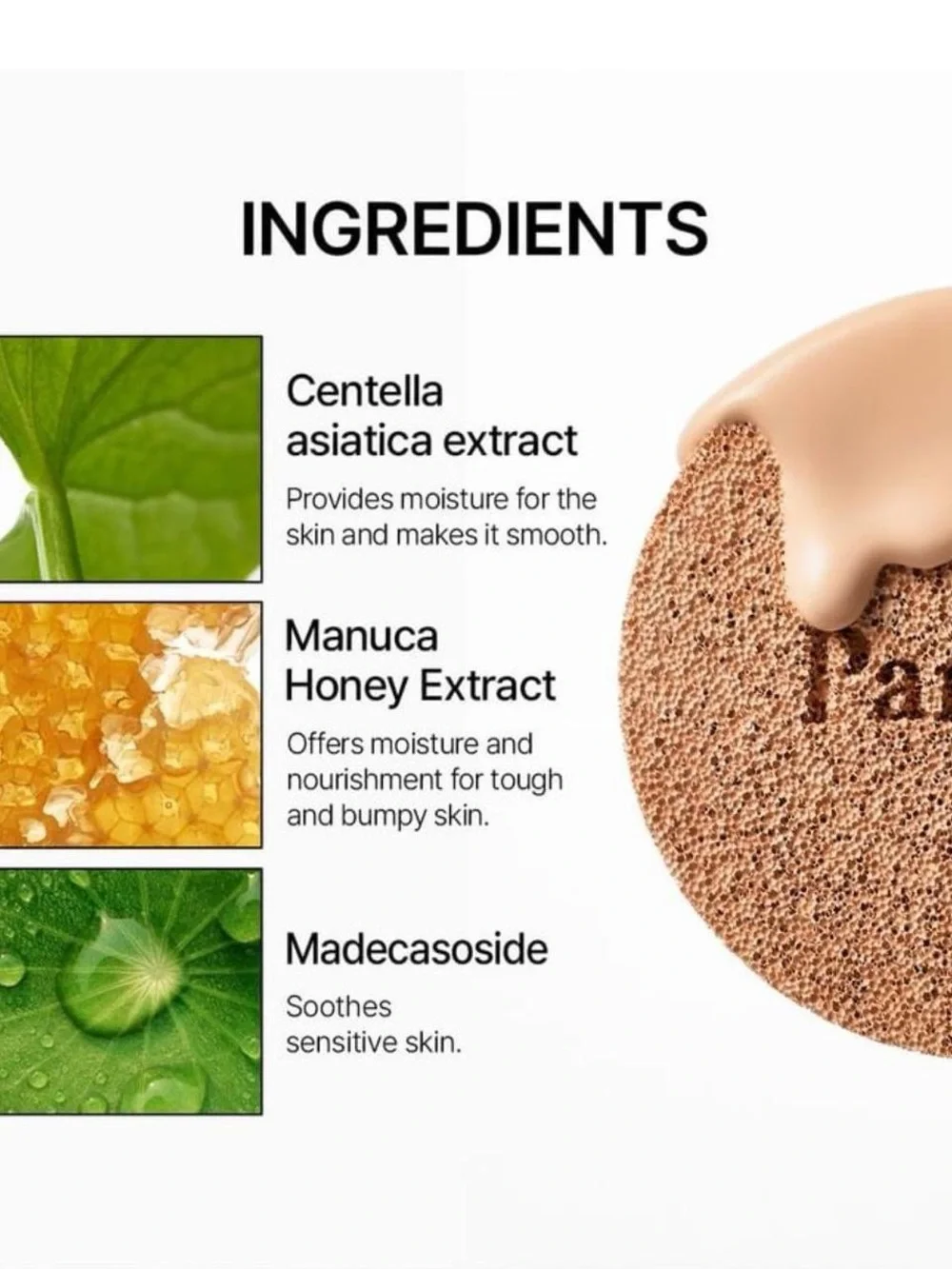 Parnell Cicamanu Serum Cushion Foundation - Ivory Pure